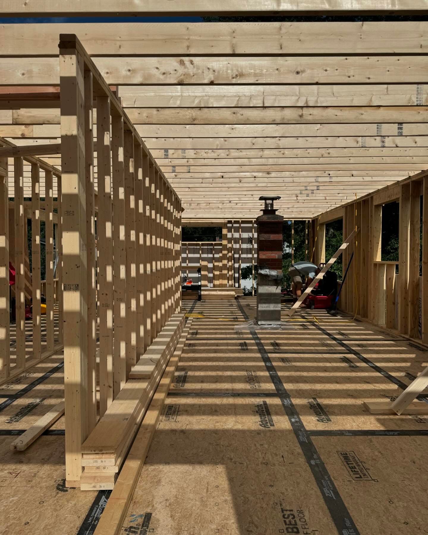 Structural framing by Red Flannel Remodeling